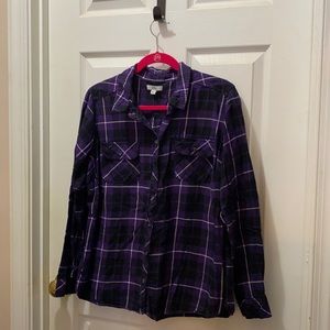 Black & Purple Flannel